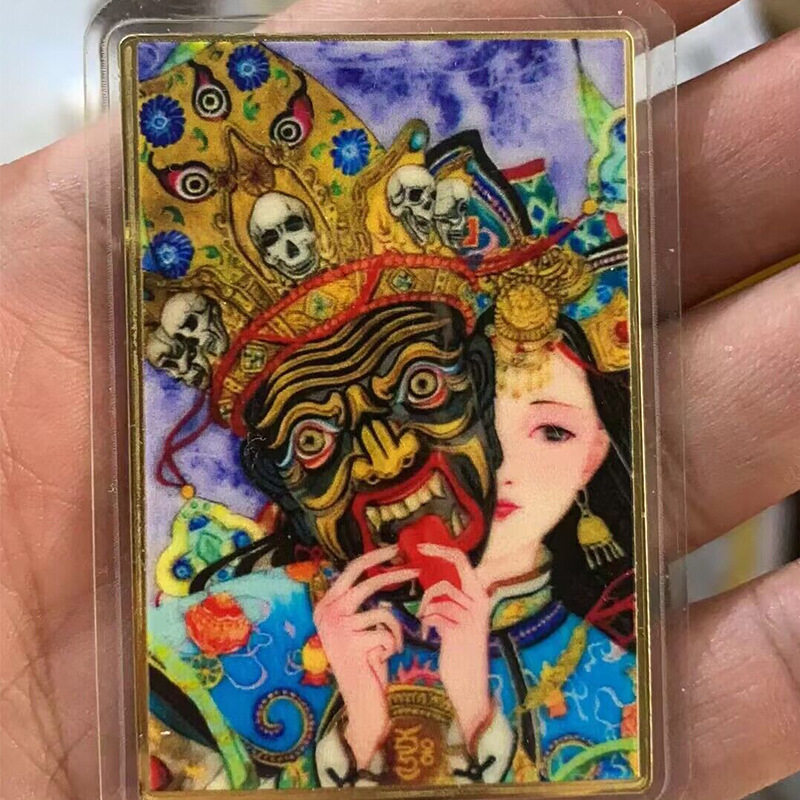 ザッキー前世と今生のペイントカード[セミカバースタイル] - ブルースタイル