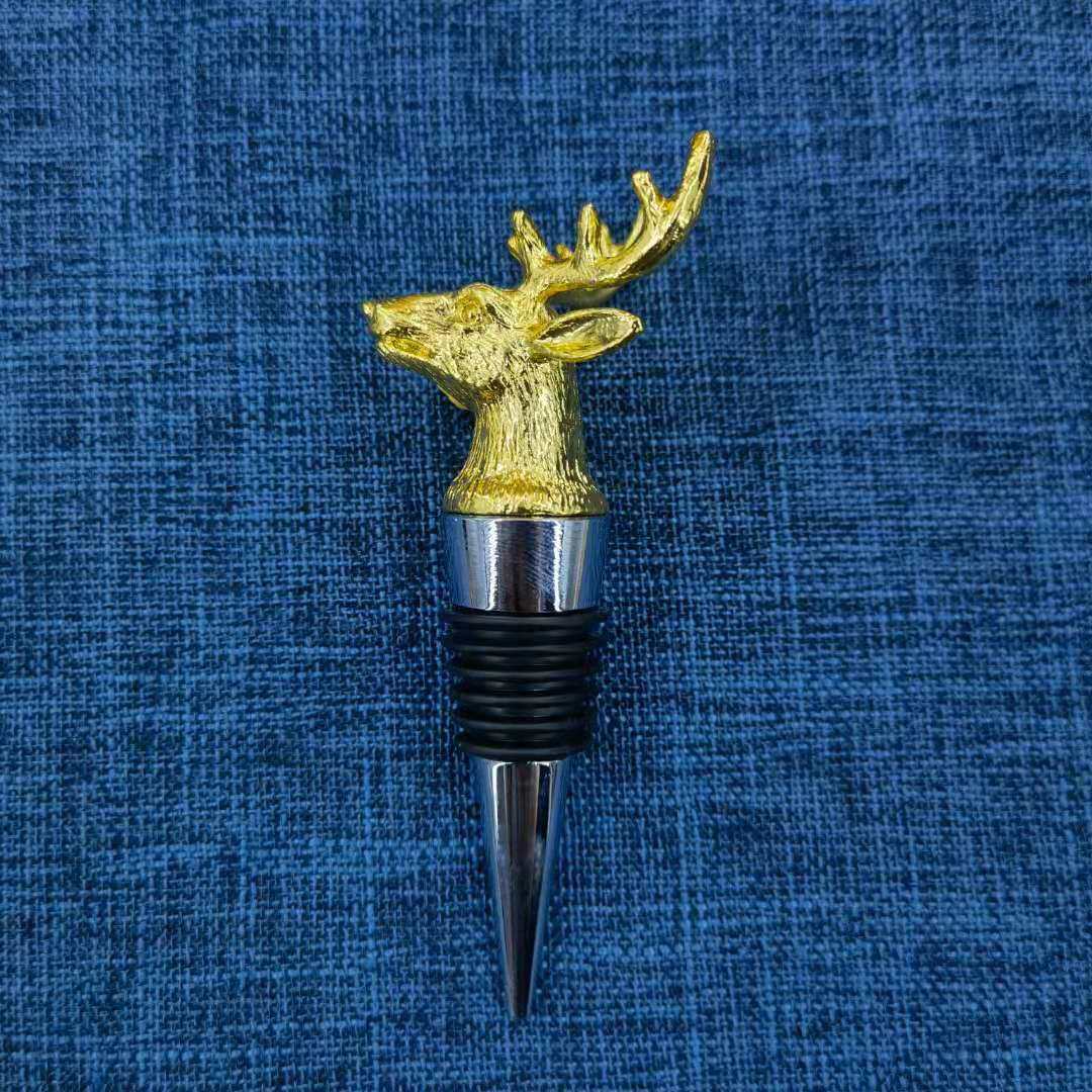 金色の鹿の瓶の栓