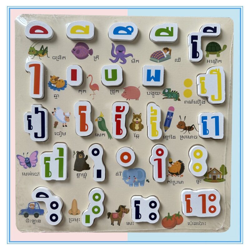 大きなカンボジア語の小文字