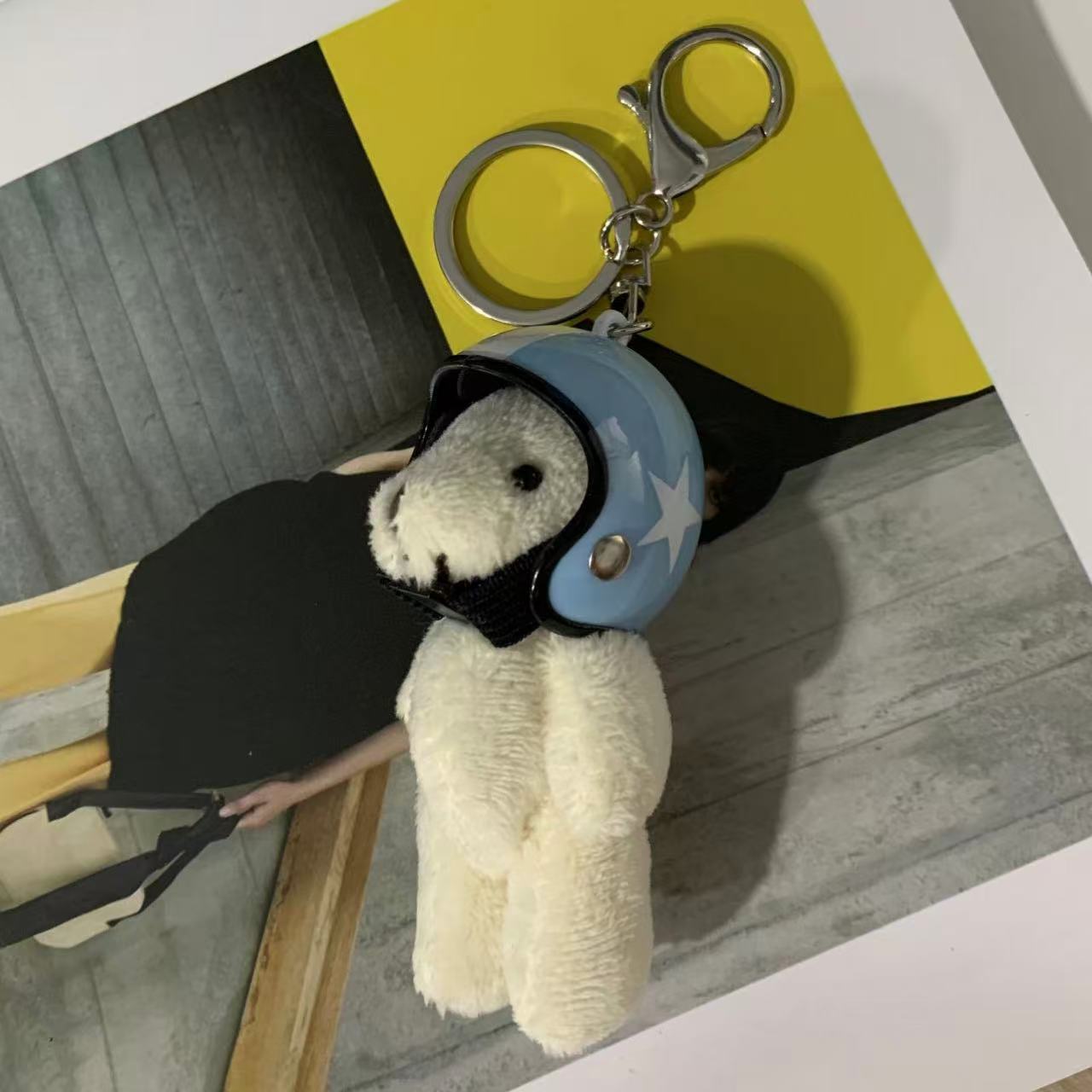 水色の五芒星【バイク白熊】