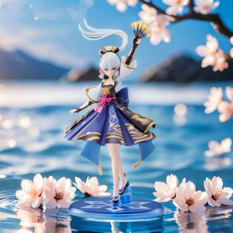 Shenli Linghua ダンスファンの高品質バージョン、高さ約28cm