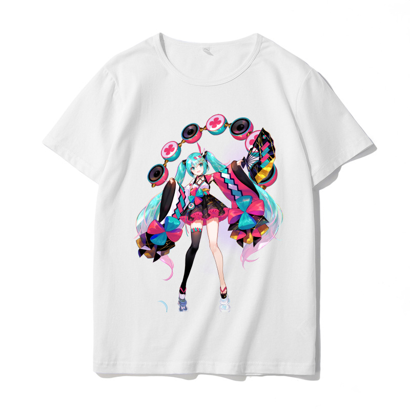 初音-ホワイトtシャツ9