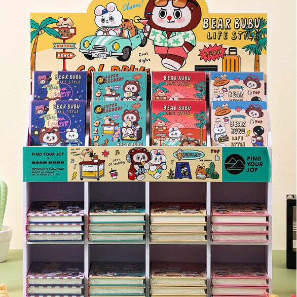 Xiong Bubu (80 冊混合ショット、無料展示スタンド)