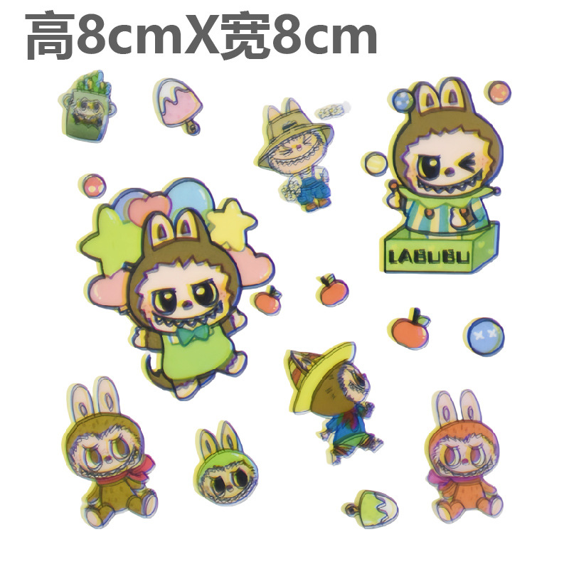 ラブ布ステッカーB