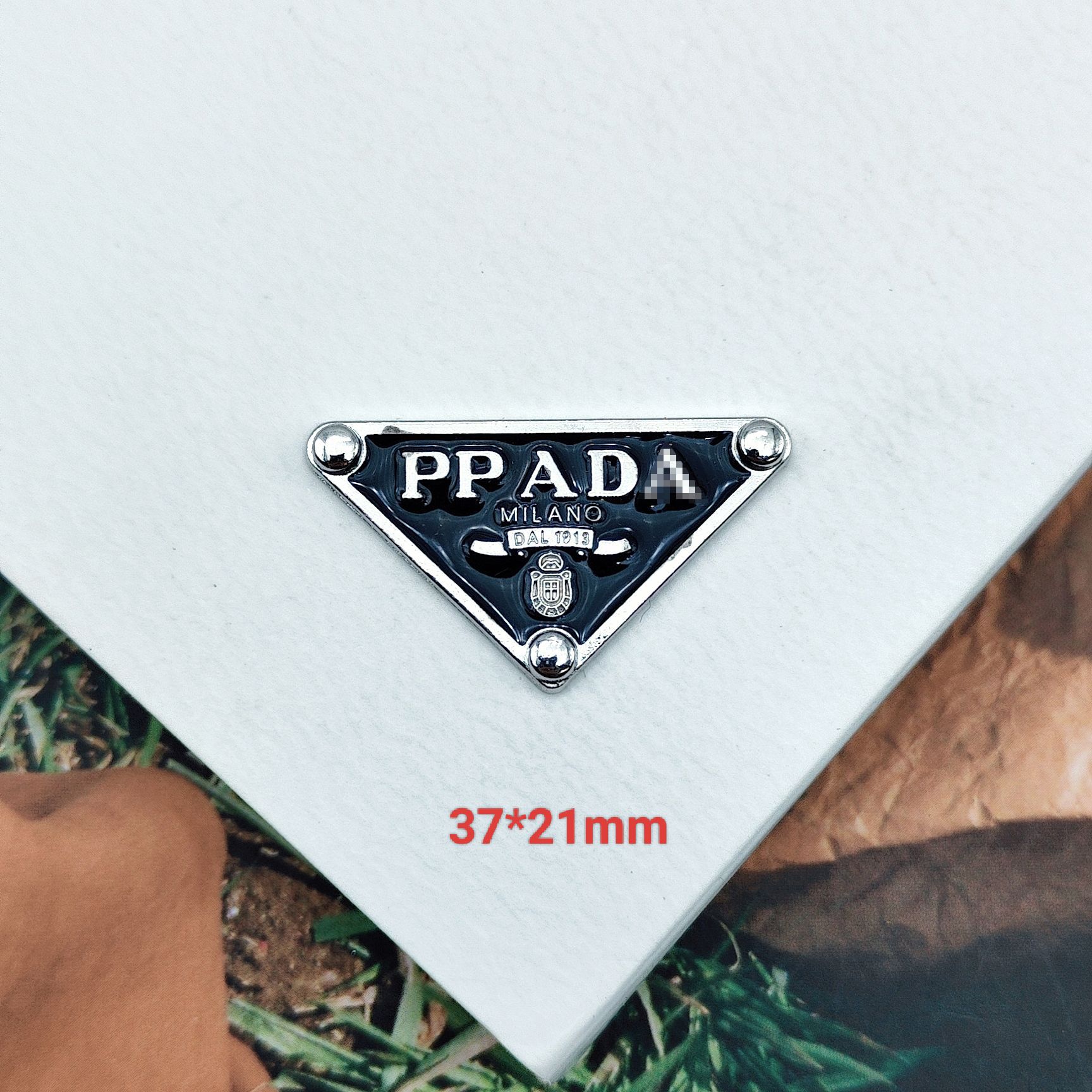 6#37*21mm シルバーとブラック