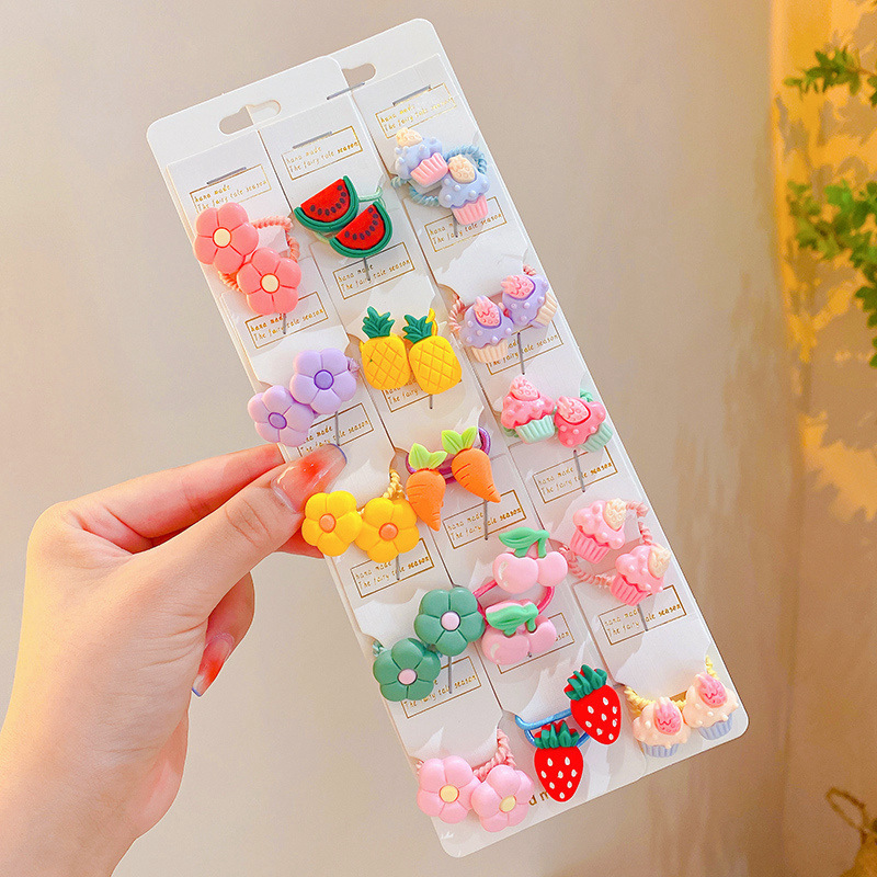 12#アイスクリームフルーツフラワー 30個セット