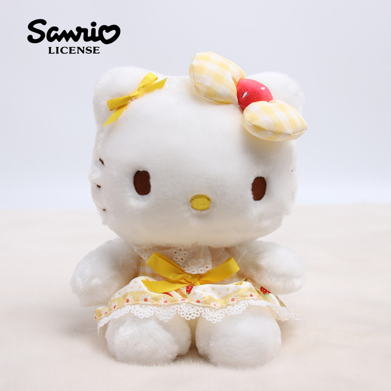 8インチ20cm 座りイチゴ KT-イエロー