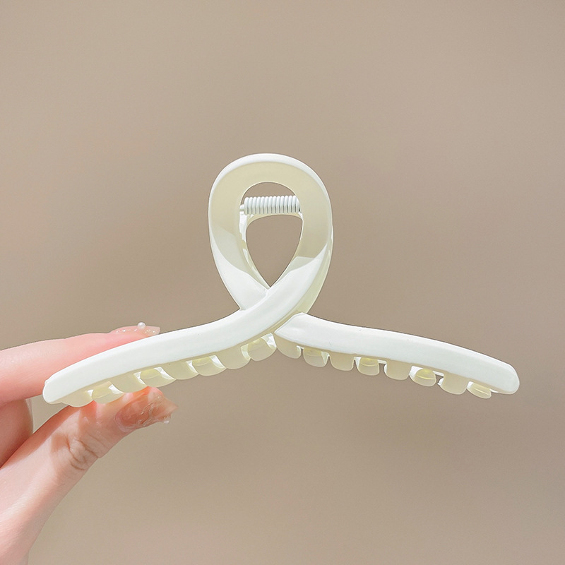 48 # 特大号白色と字のクリップ約13cm