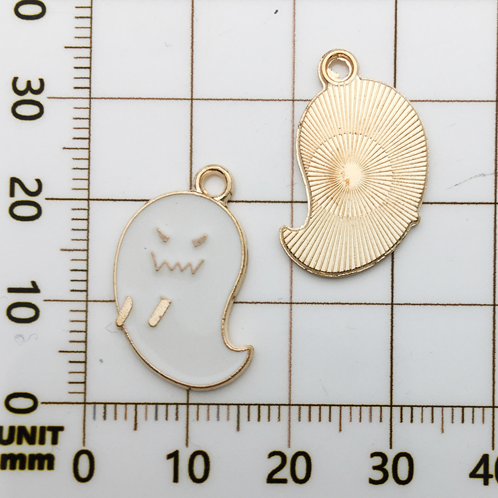 1 ホワイトオイル滴るハロウィンゴースト-1.1g-15*22mm-15132