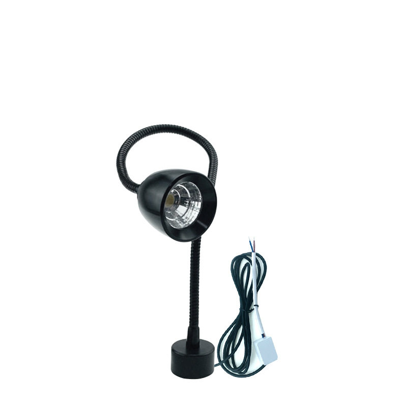 モデルA ブラック [5W] 12-24V 工作機械作業灯