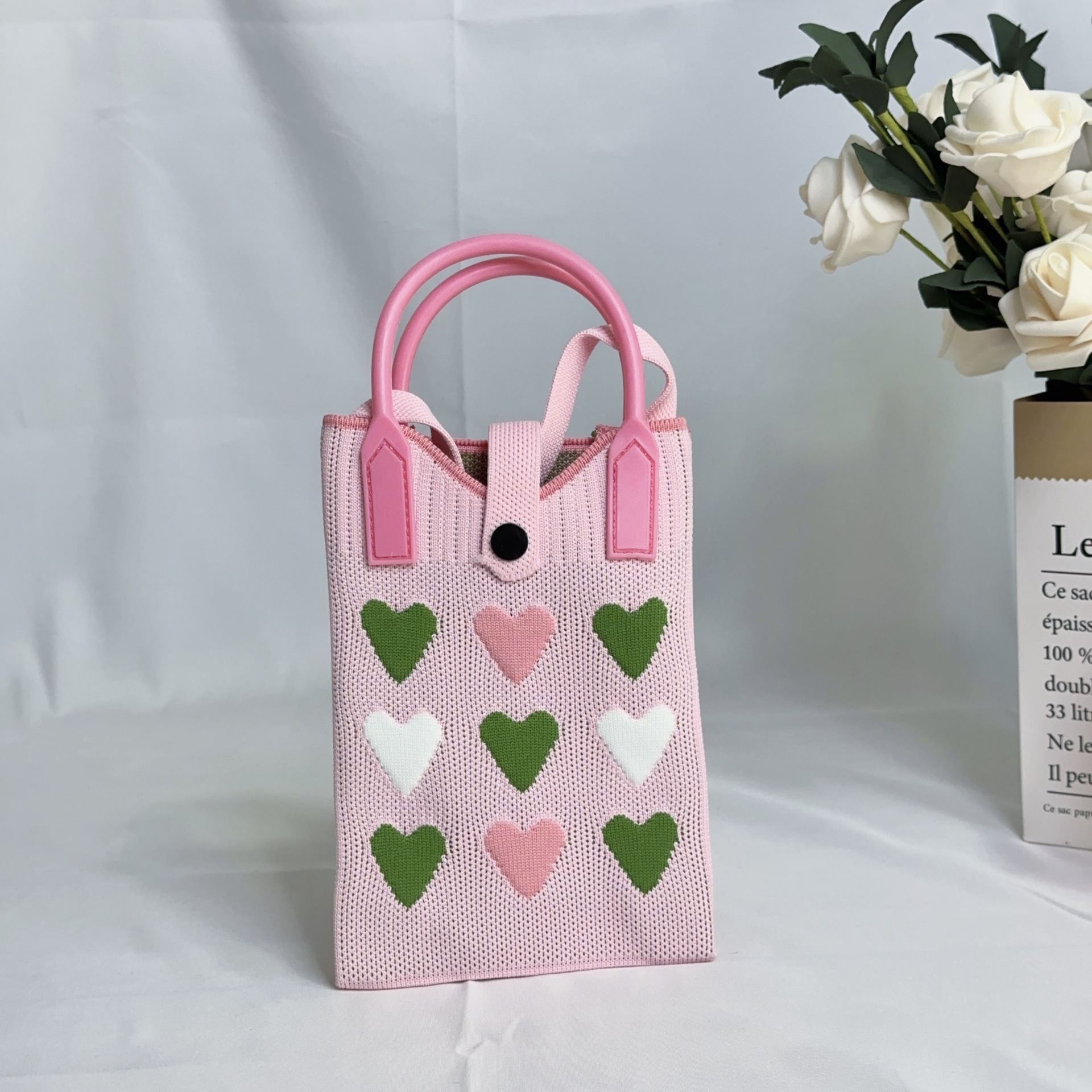 ラブ携帯電話バッグ 3色