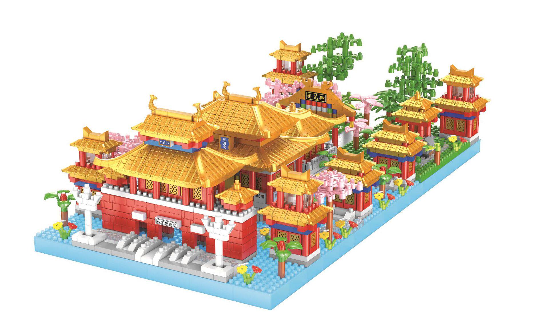 故宮園林総院3622pcs【カラーボックス】