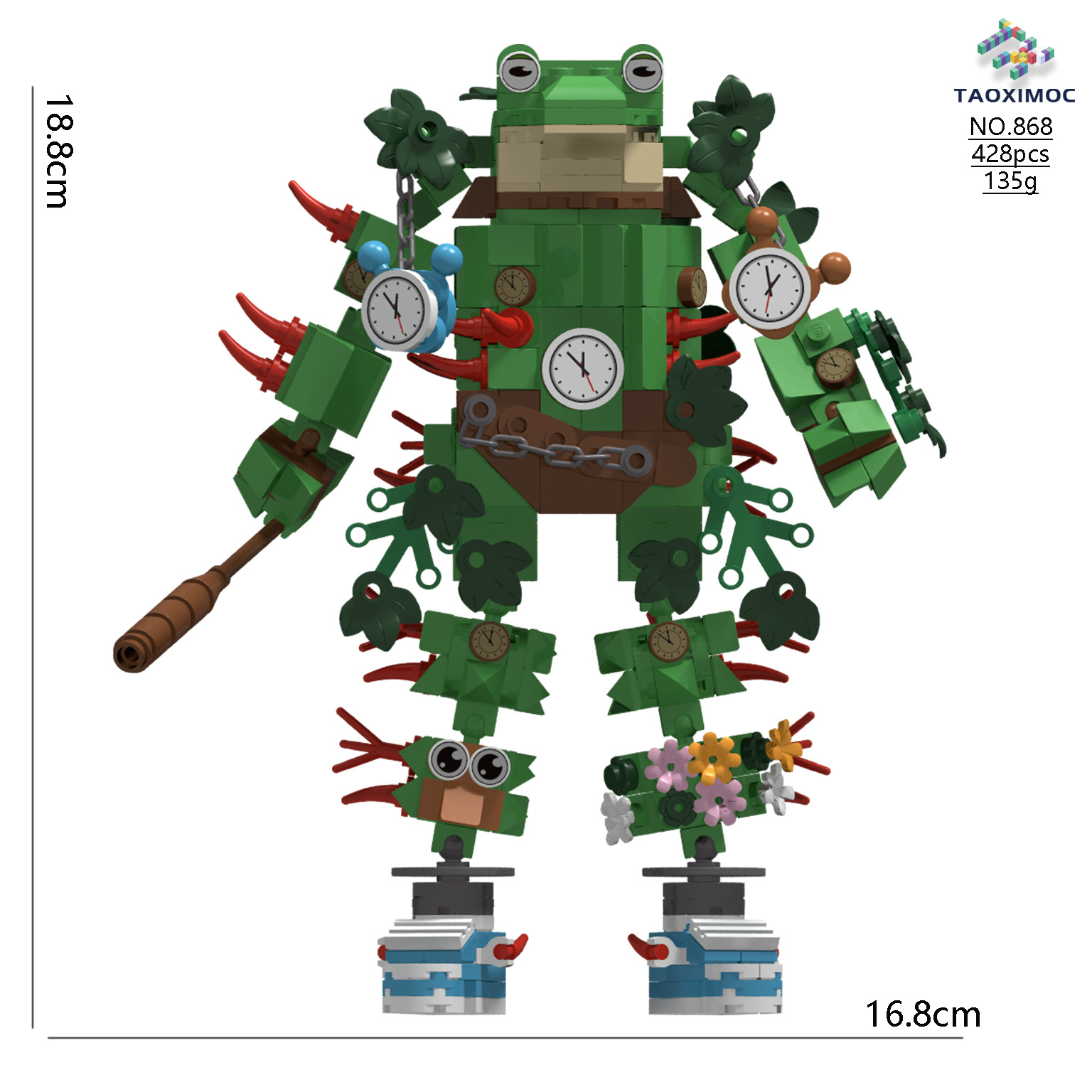 【在庫あり】868	ビッグボスフロッグベヒモス融合モンスター