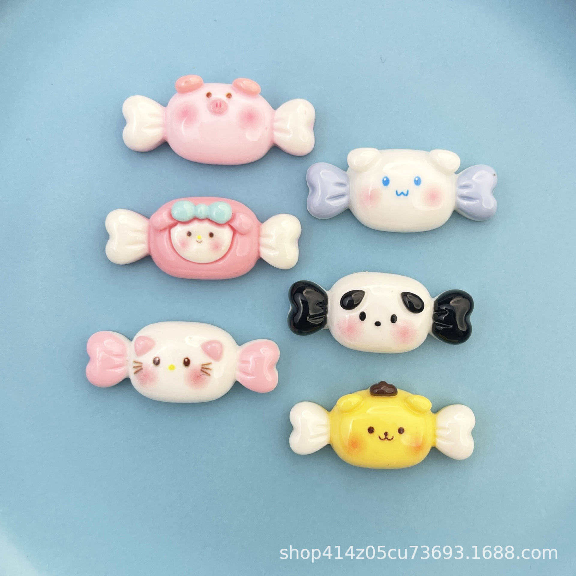 明るい顔の大きなキャンディーloシングル