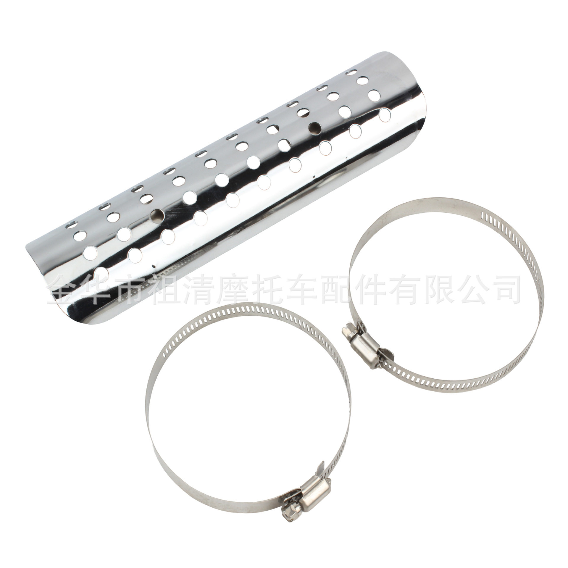 排気パーマ防止カバー-メッキ7-10cm