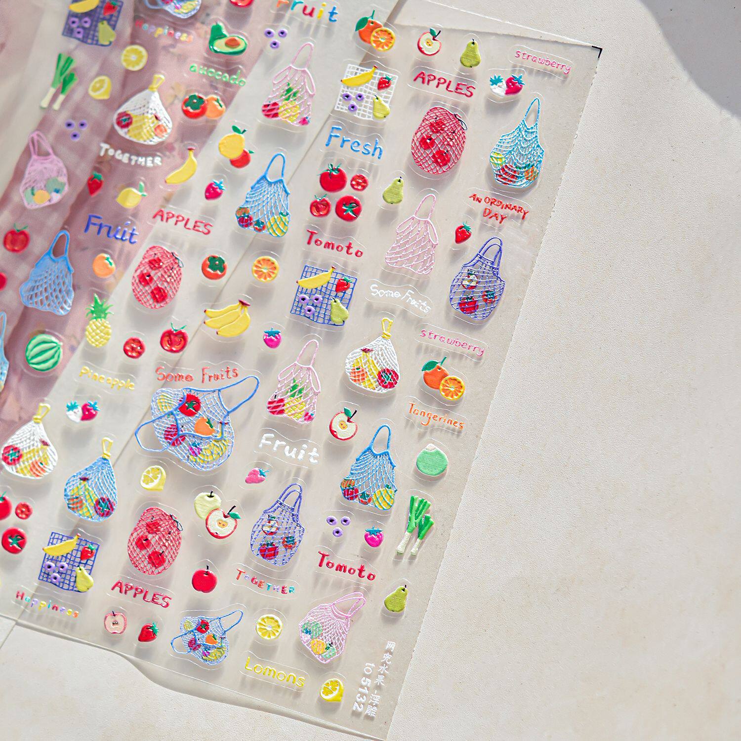 TO-5132 フルーツネット袋（エンボス）