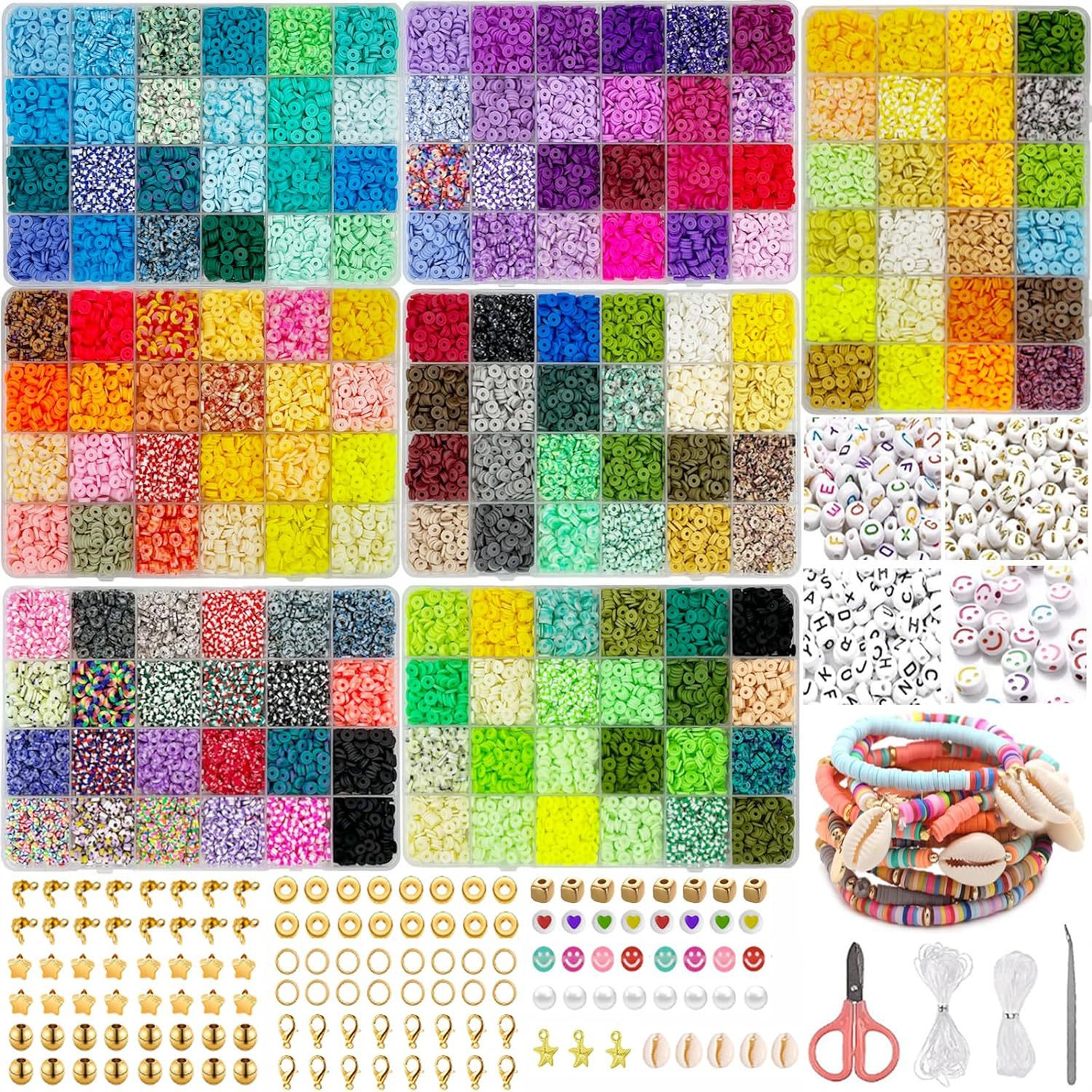 168色 (約22650PCS)21.5*15*12CM
