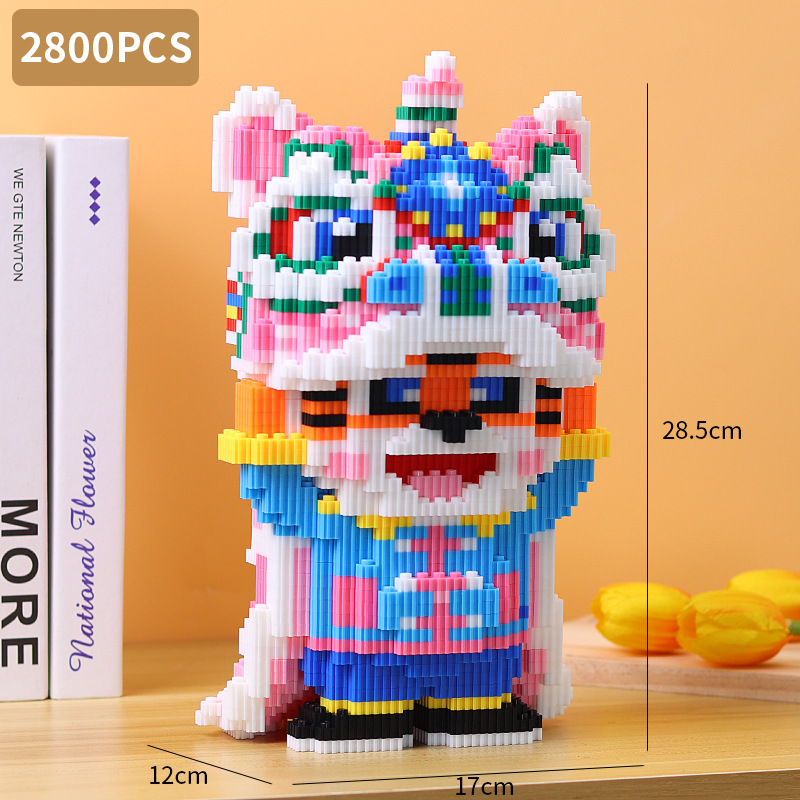 ピンクのライオン