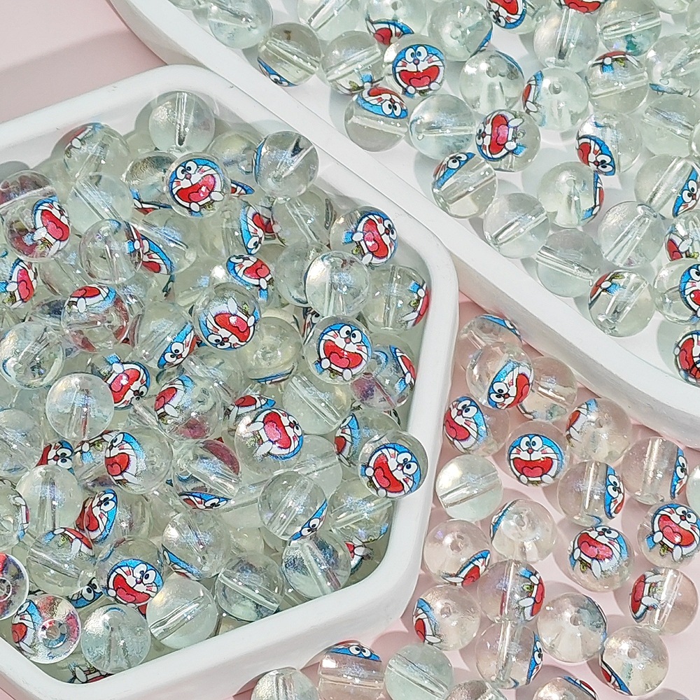 K57#ドラえもん [10MM プリント漫画ビーズ]