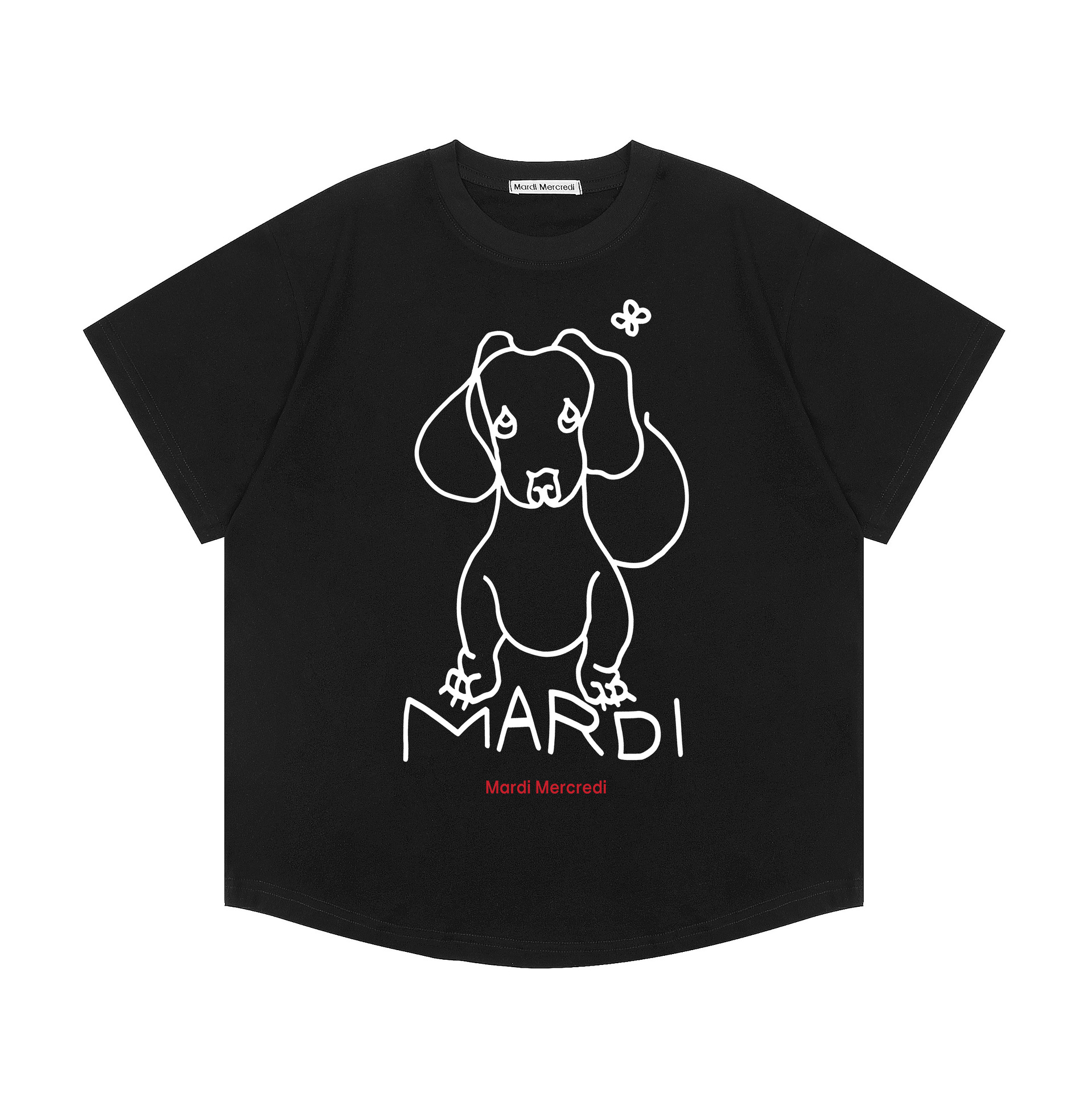 23 黒い耳の犬