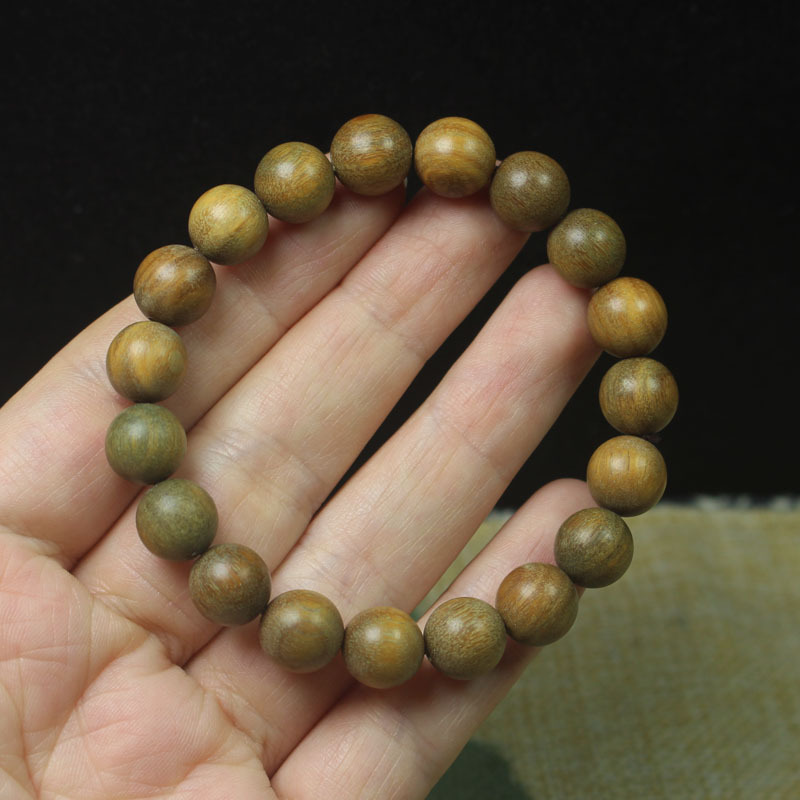 緑白檀 10mm×19本【単丸モデル】