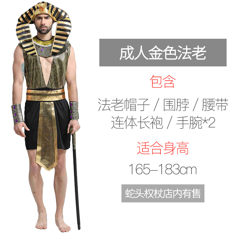 大人の金色のファラオ