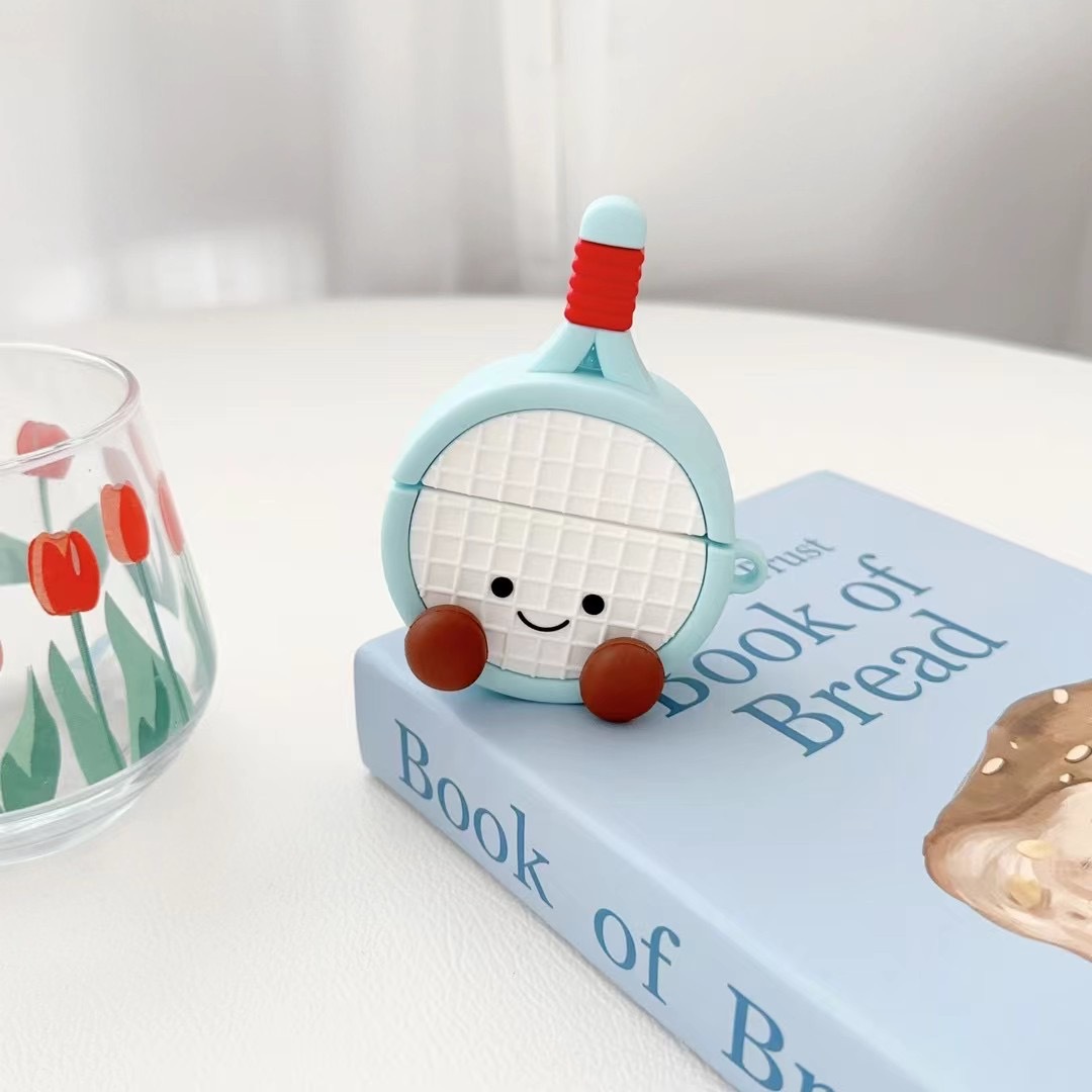 カラビナ付きテニスラケット