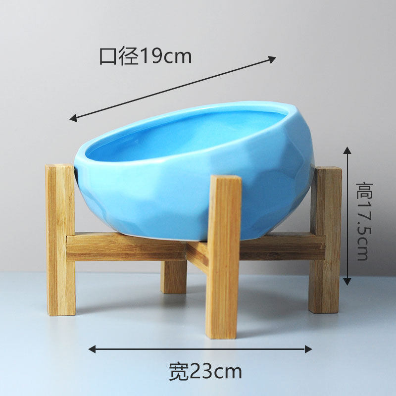 ビッグボウル + 木枠【ブルー】
