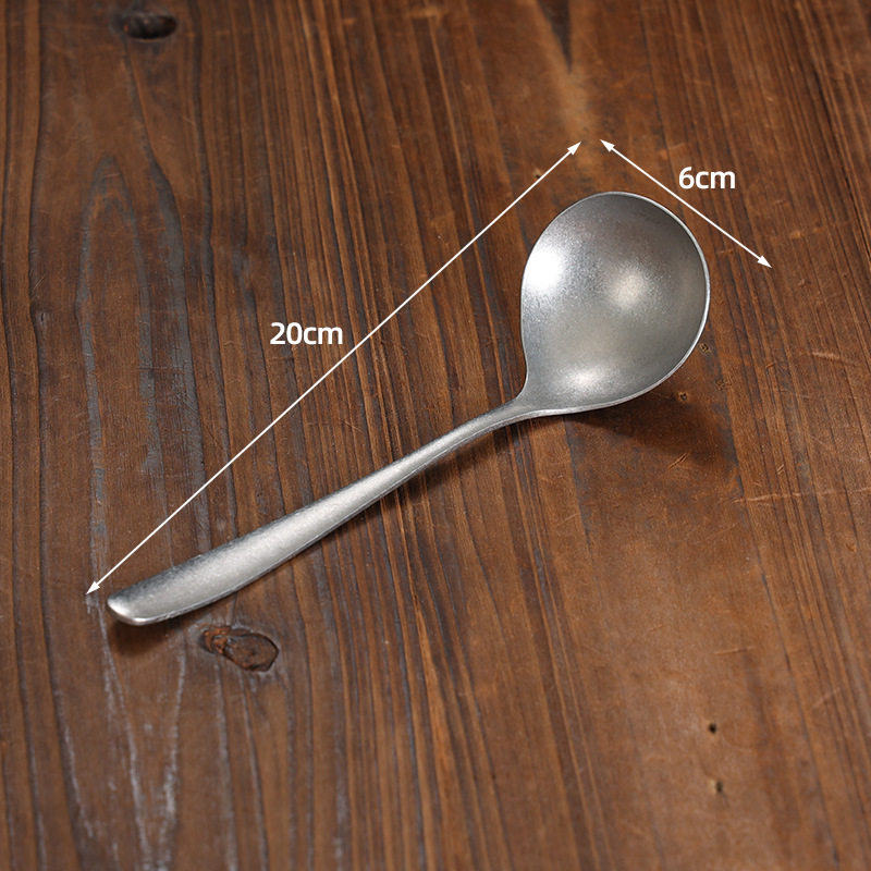 20cmスプーン スノーフレークグレー