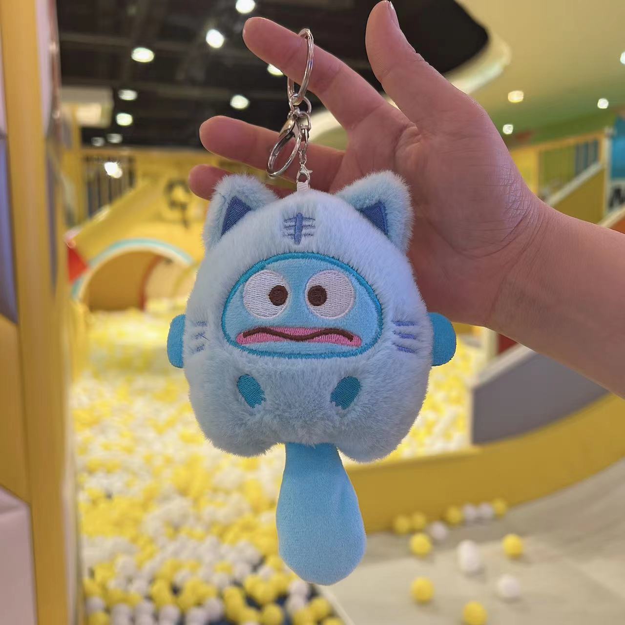 女装ブルービッグテール+シルバーバックル