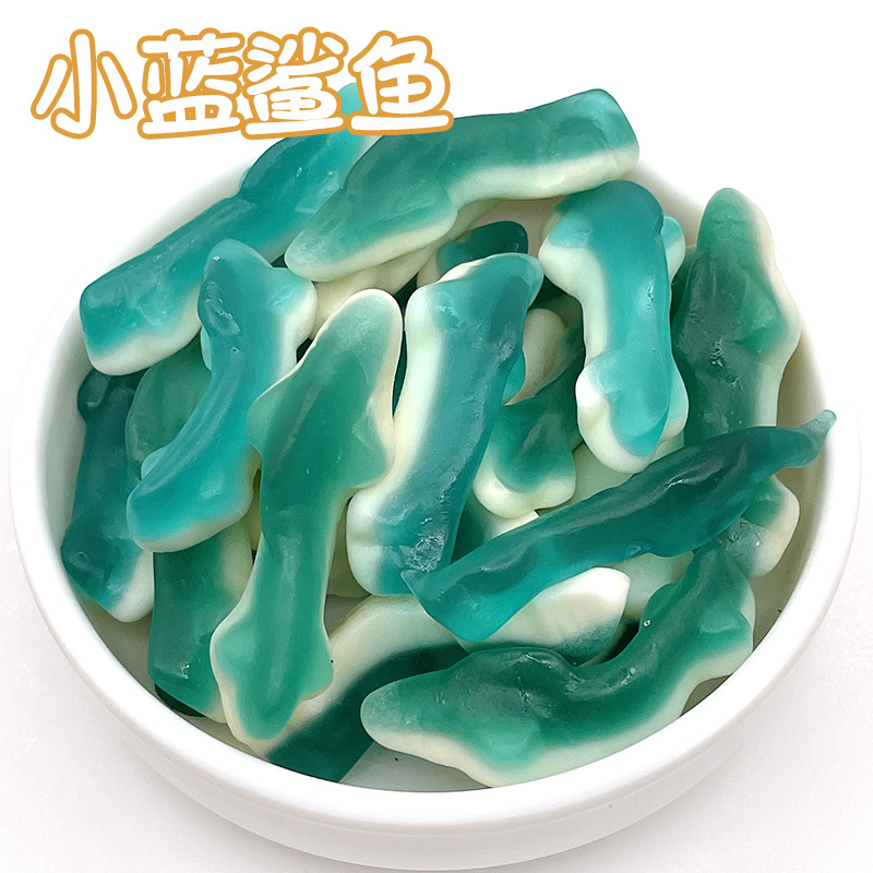 青いサメは5斤です