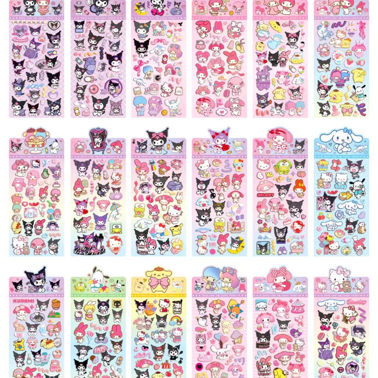 CSTサンリオレーザーステッカー