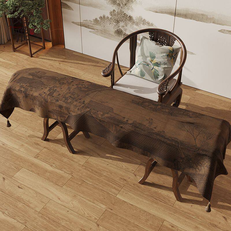 清明節の川沿い