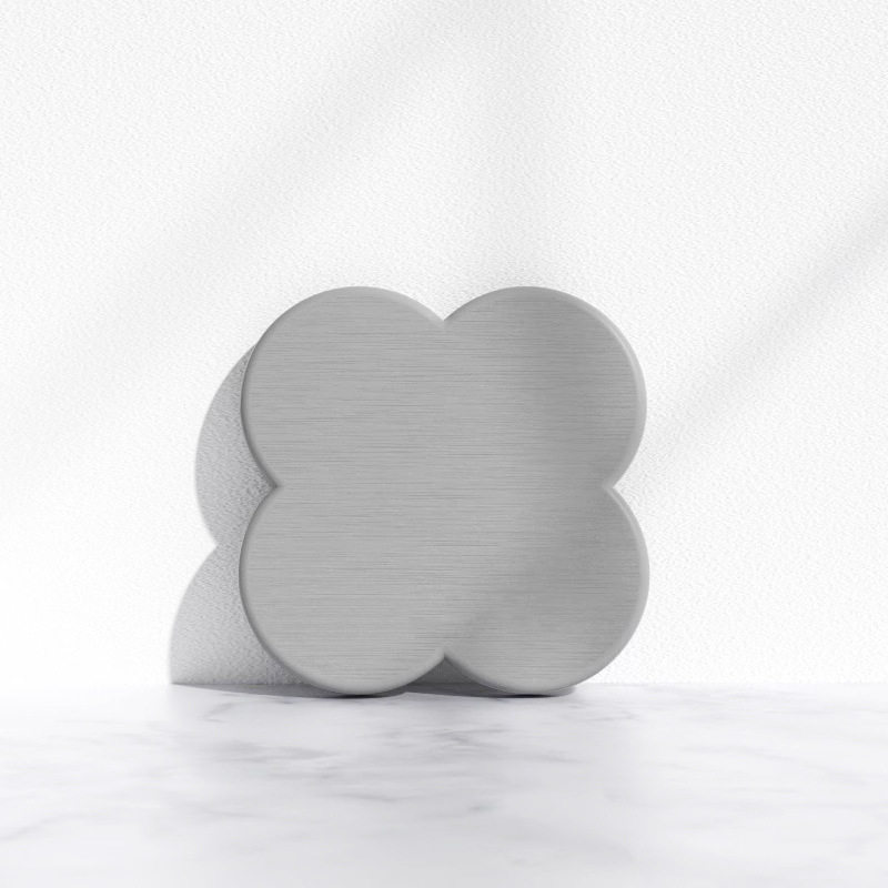 小さな雲 - ライトグレー (10*10*0.9cm)