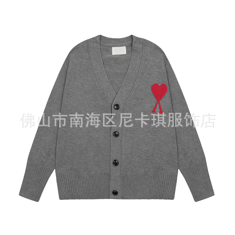 2105 ダークグレーレッドハート