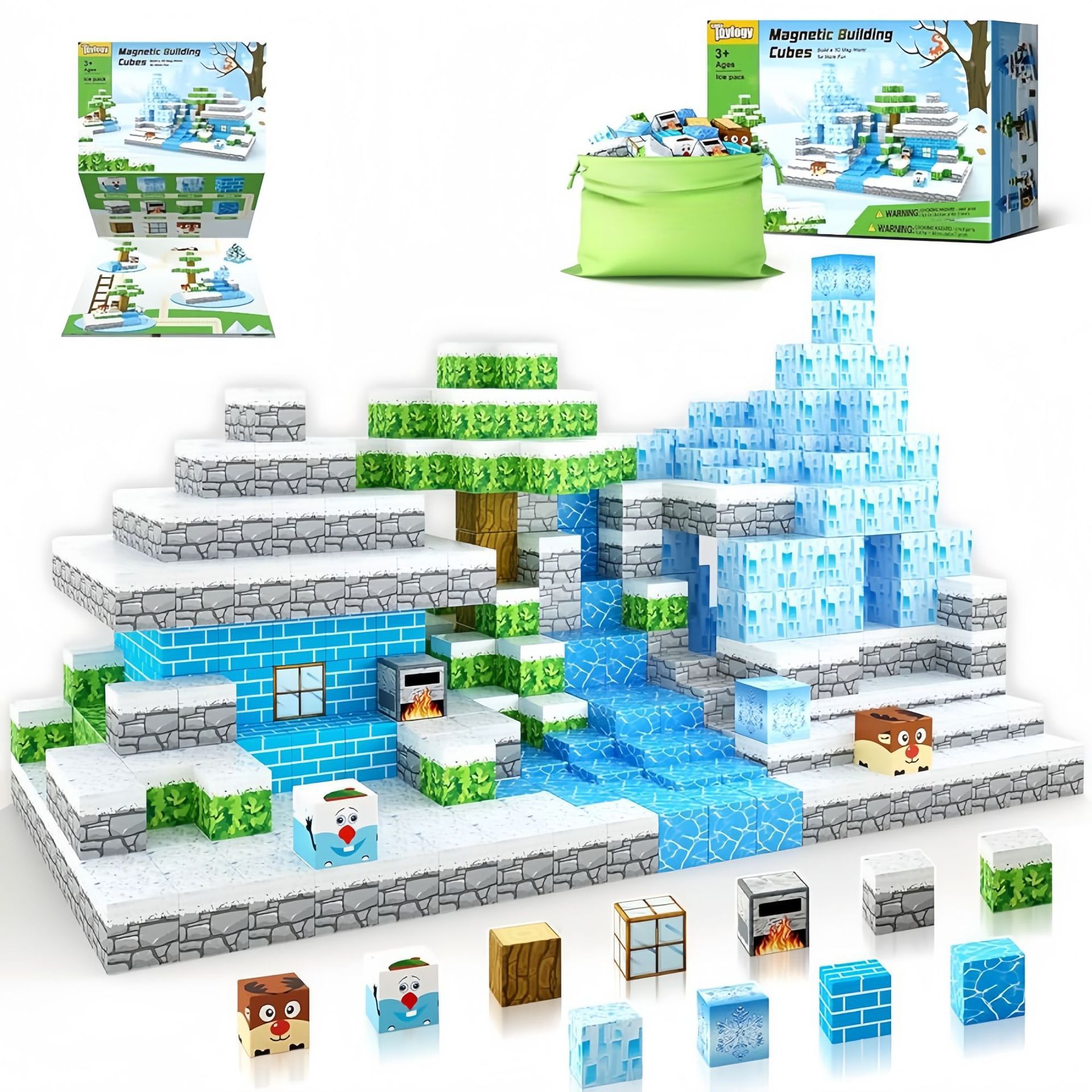 【越境品質】冷凍-112粒+カラーボックス+保存袋+取扱説明書