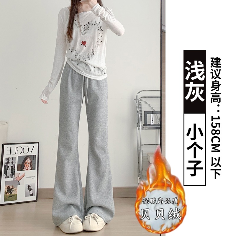 ライトグレー - スモール [Tmall Douyin クオリティ - ベルベットと厚みをプラス]