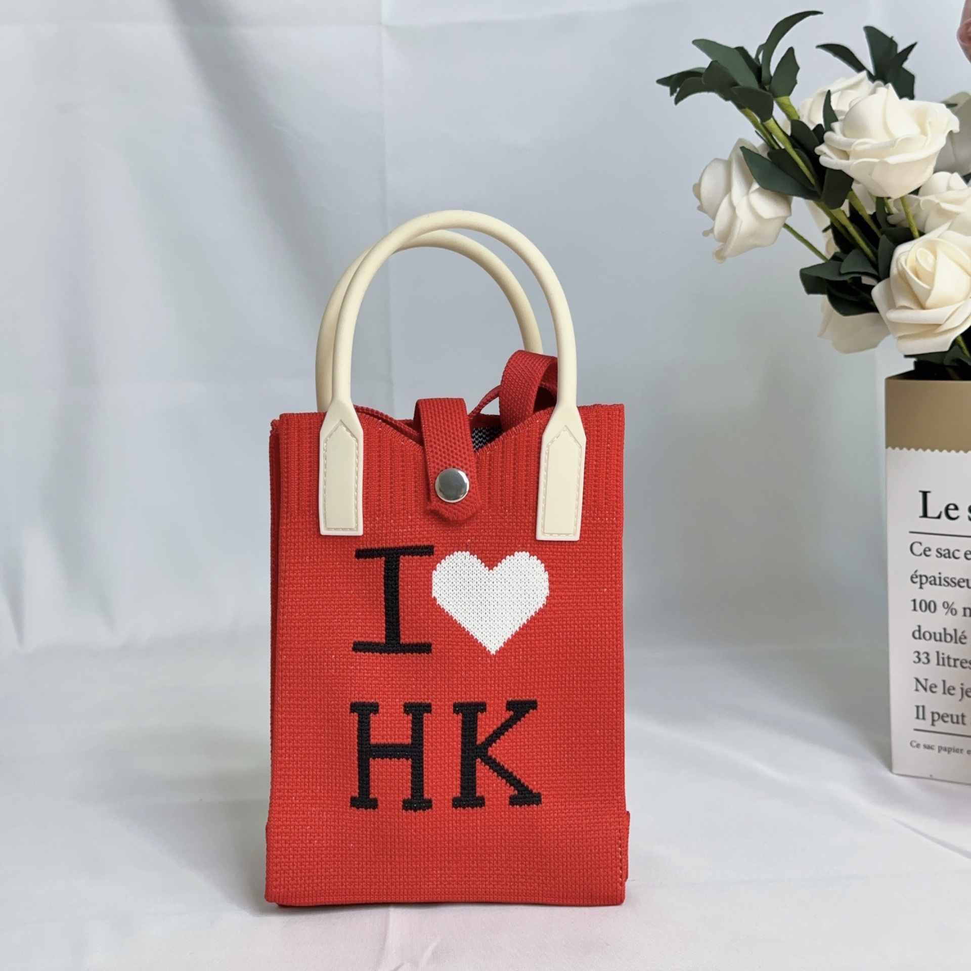 [漫画風] 赤いアイラブHK