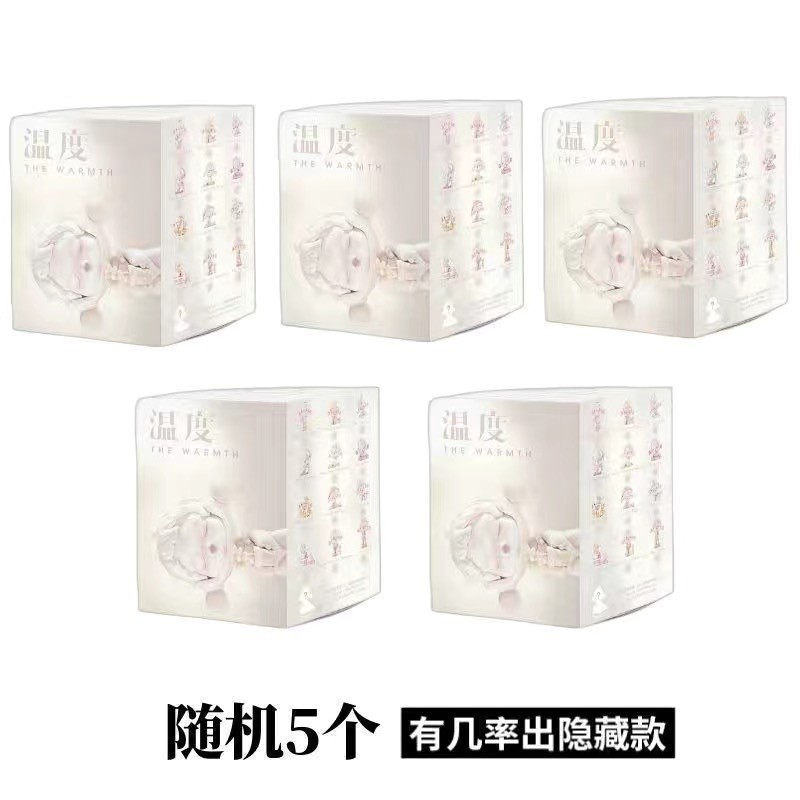 ランダムな温度の 5 つのモデル [重複なし]