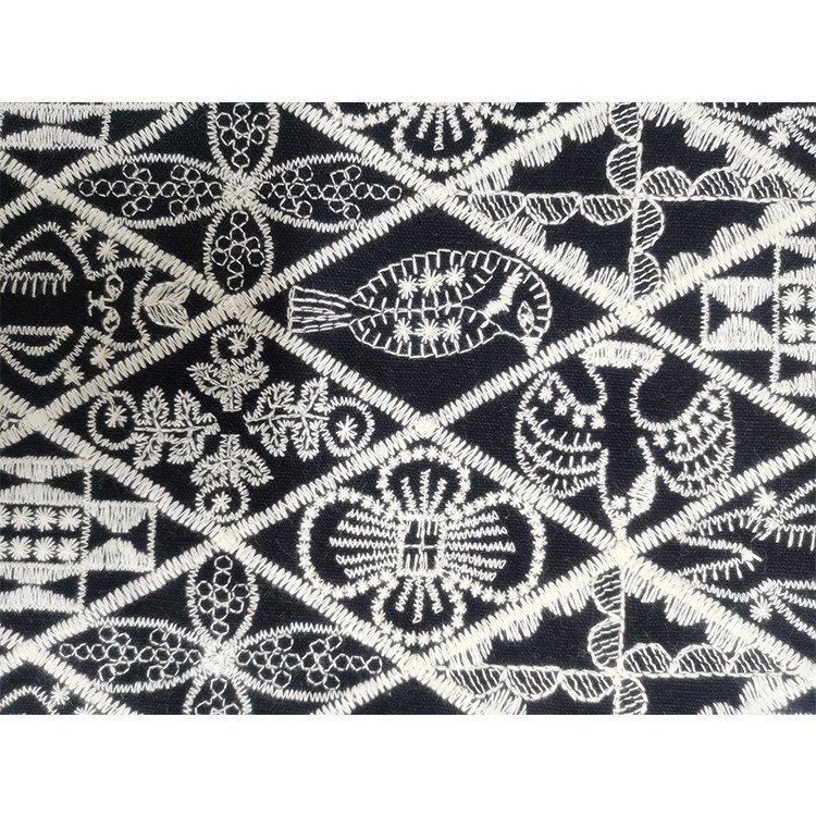 E20648 ブラック(幅125cm 綿70% 麻30%)