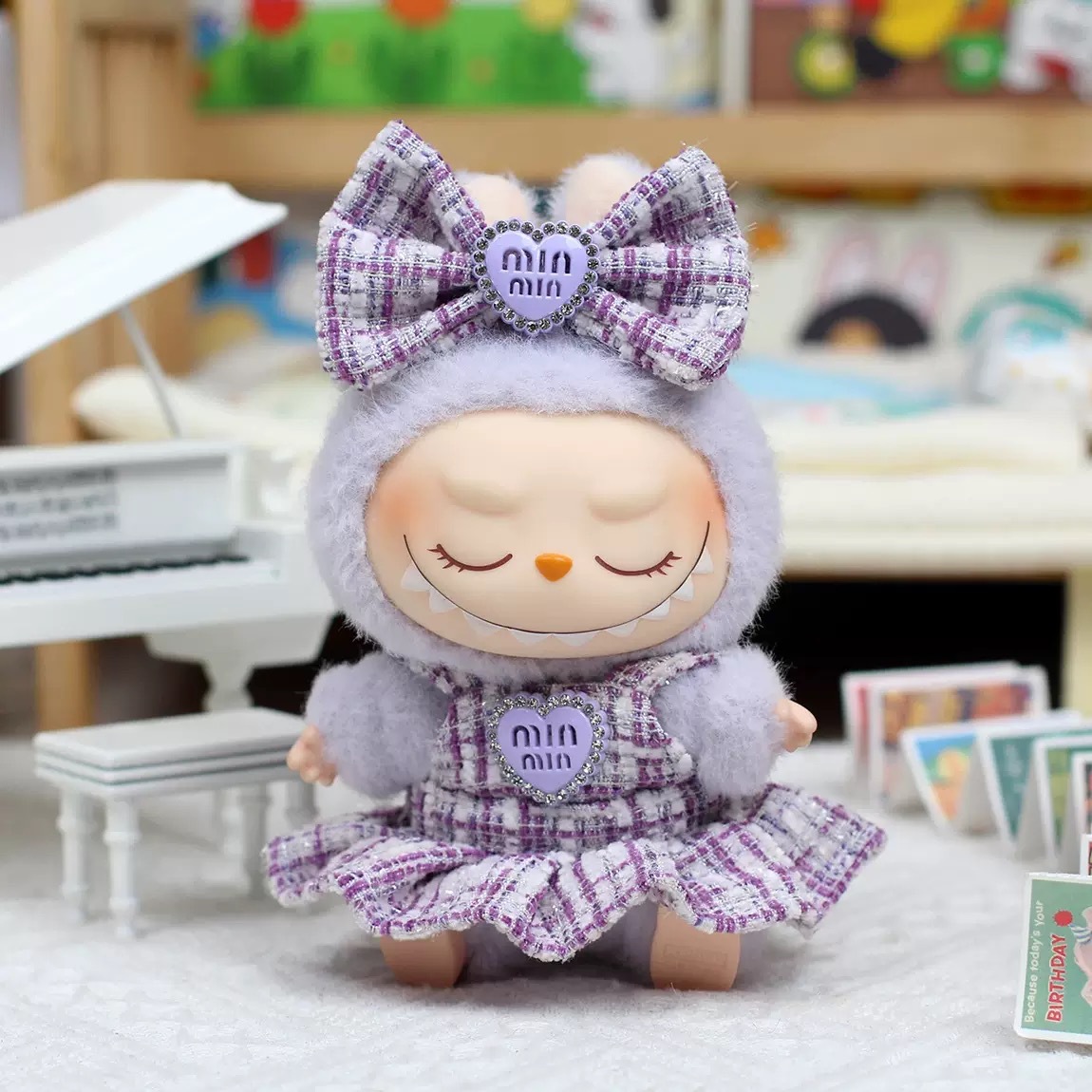 ミニスカート2点セット（パープル）