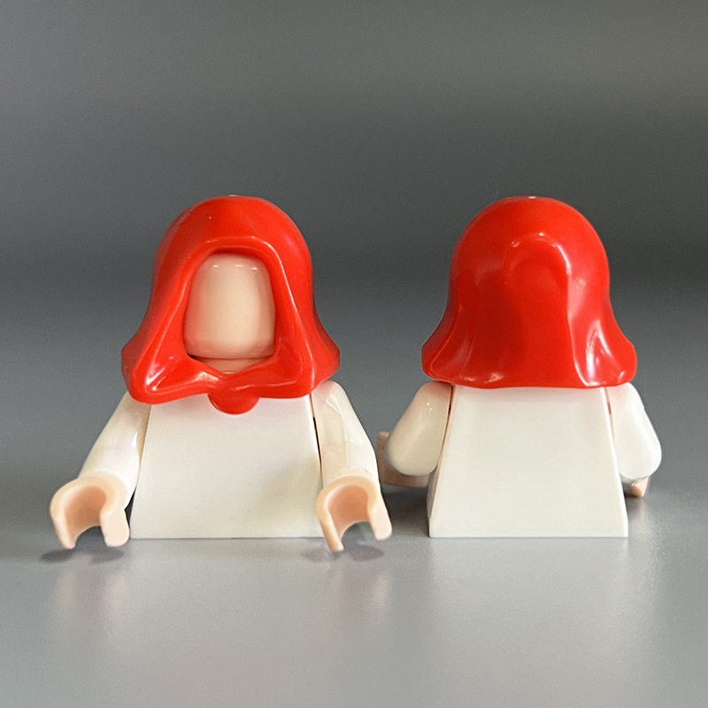 98011/30381-フード/ターバン レッド