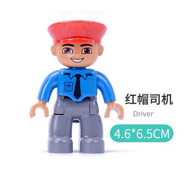 赤い帽子の運転手