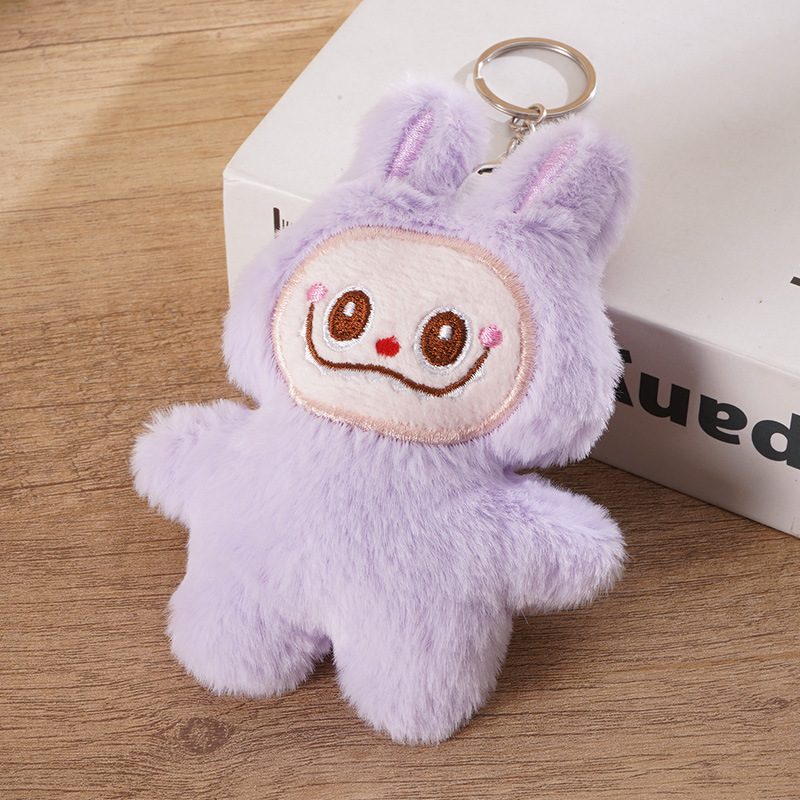 ラブブパープル（丸バックル風）