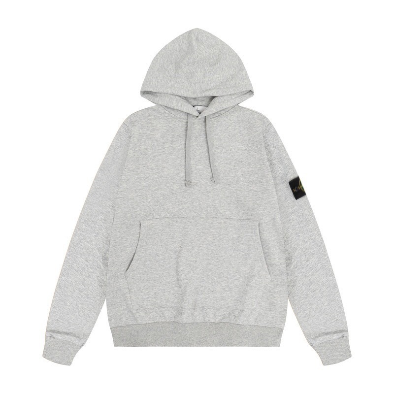 262 グレーのフード付きモデル