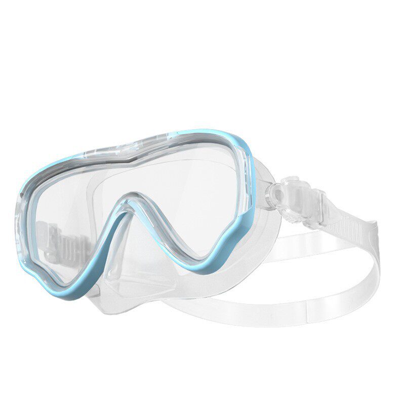 300リキッド透明ライトブルーダイビングゴーグル