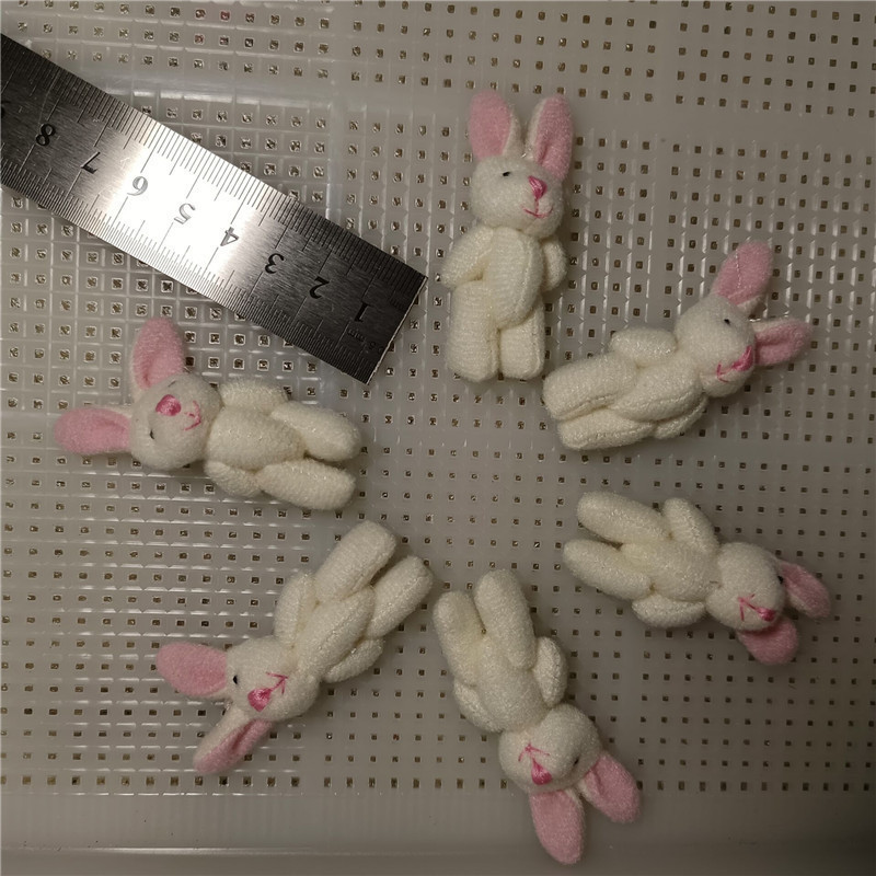 4.5cm毛布付きウサギ