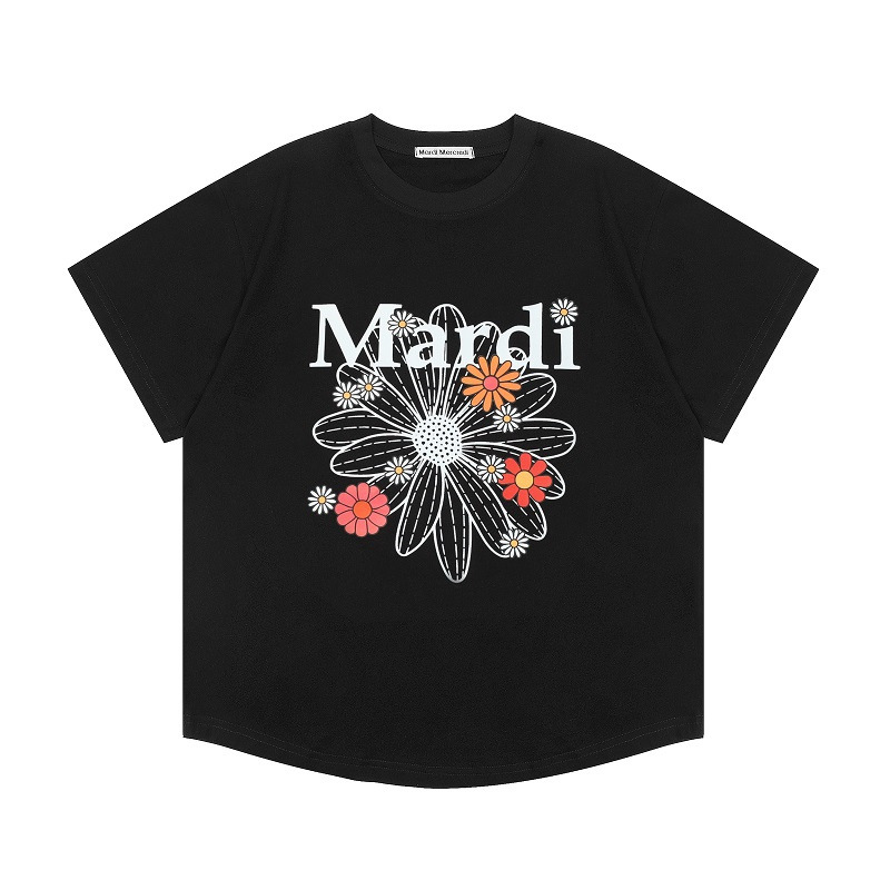 黒、白、複数の花 [ゴールド、ハイ、シルバーと同じスタイル]