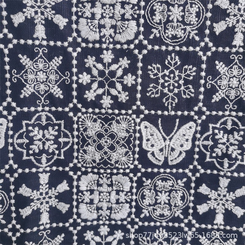 E21387 ブラック(ドア幅125cm 綿50% 麻50%)