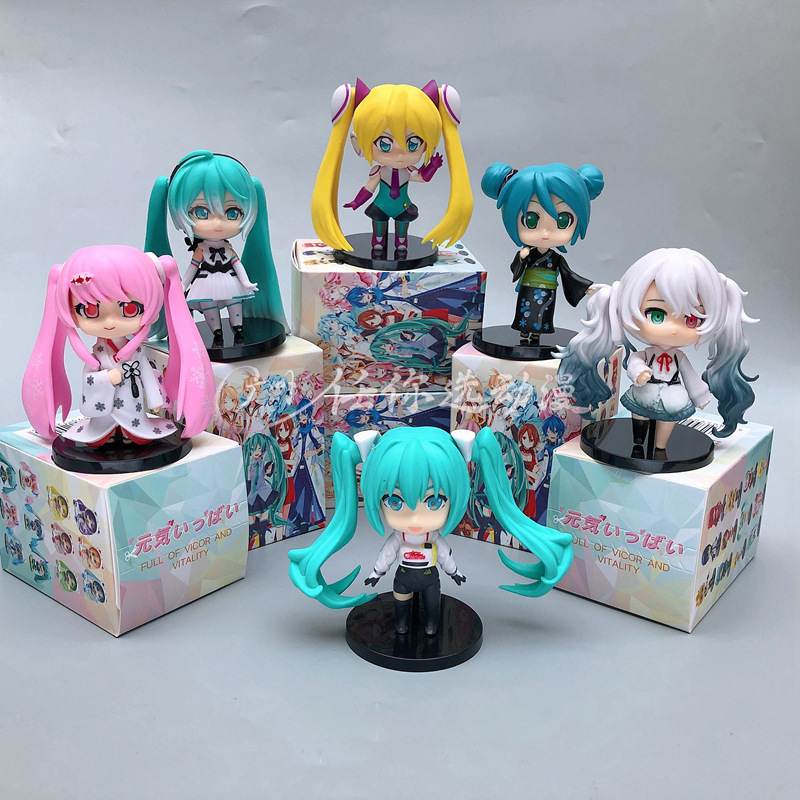 3世代の着物初音盲箱 (1セット6個、6の倍数で撮ってください、バラで撮っても出荷できません)